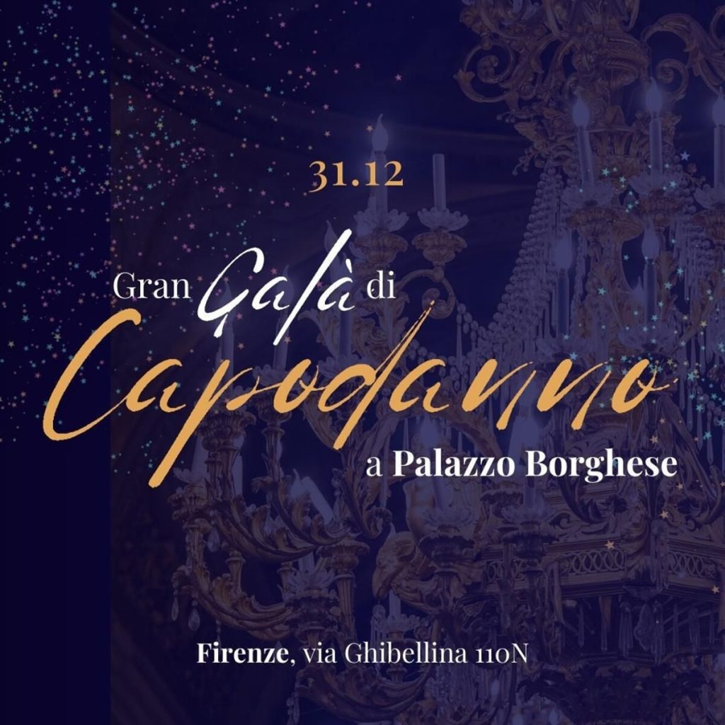Capodanno 2025 in Palazzo Borghese a Firenze