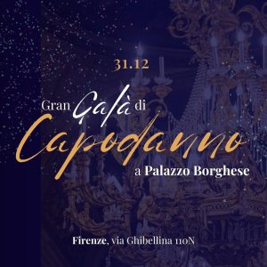 Capodanno 2025 in Palazzo Borghese a Firenze