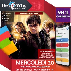 Gioco quiz 𝐃𝐫.𝐖𝐡𝐲 tema Harry Potter