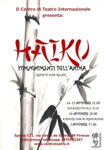 "Haiku, i componimenti dell’anima", spettacolo onirico in atto unico