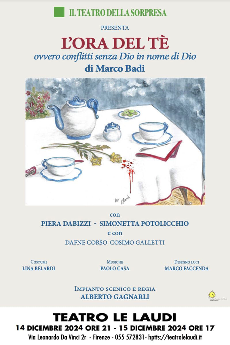 Spettacolo "L'ora del tè" al Teatro le Laudi