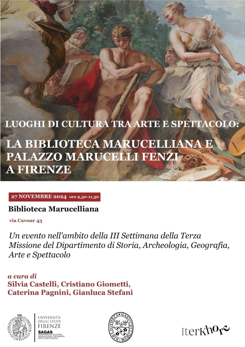 Luoghi di cultura tra arte e spettacolo: la Biblioteca Marucelliana e Palazzo Marucelli Fenzi a Firenze