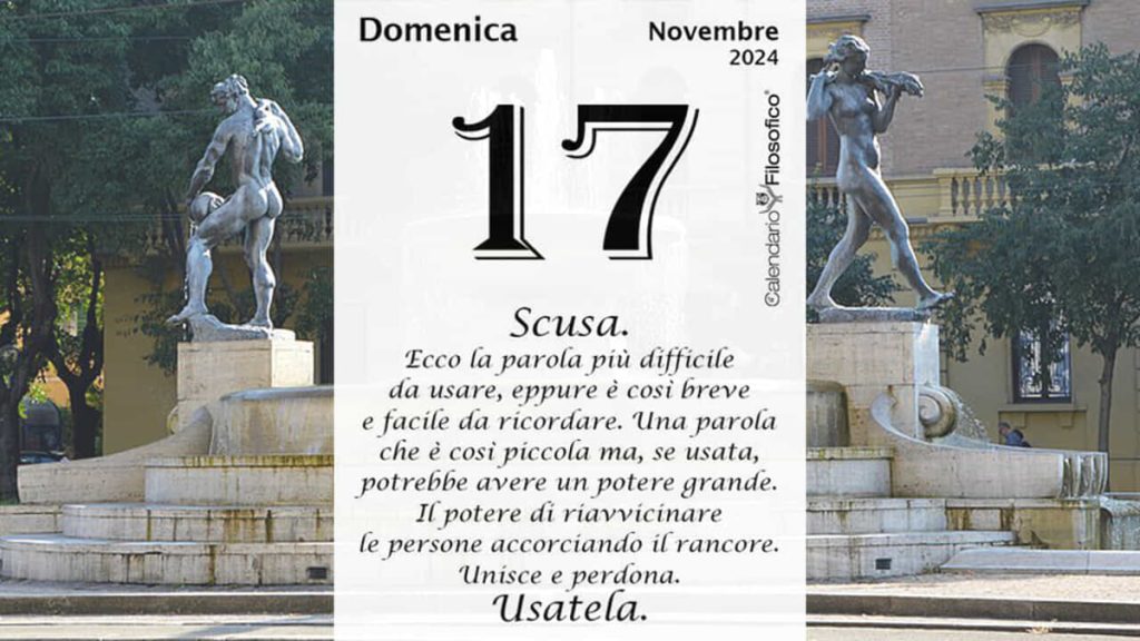 Almanacco | Domenica 17 novembre: accadde oggi, compleanni, santo e proverbio del giorno