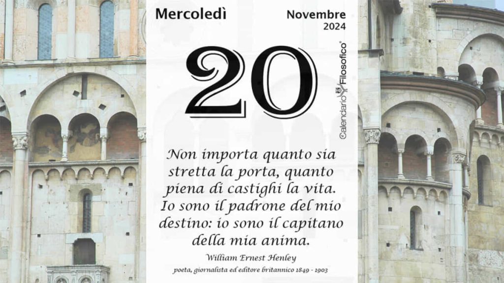 Almanacco | Mercoledì 20 novembre: accadde oggi, compleanni, santo e proverbio del giorno