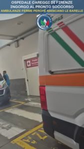 Ospedale di Careggi, il video: "Ingorgo al pronto soccorso"