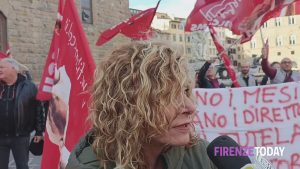 Servizi museali, presidio sotto Palazzo Vecchio: “Vogliamo i nostri diritti” / VIDEO