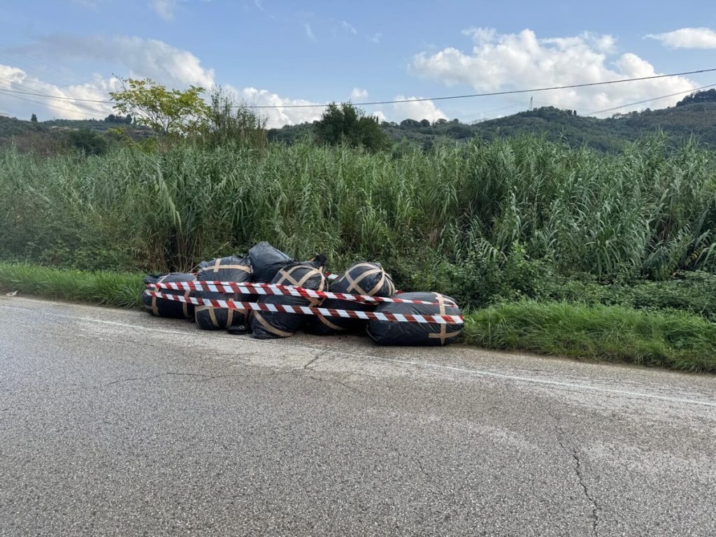 Sorpreso ad abbandonare rifiuti: 2500 euro di multa / FOTO