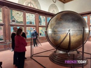 Torna a splendere la Sala delle Carte Geografiche, una delle più viste di tutto Palazzo Vecchio / FOTO - VIDEO