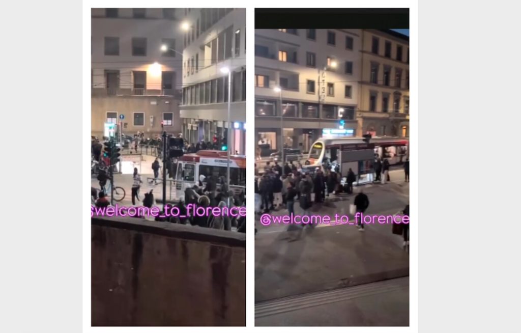 Rissa di fronte alla stazione: volano spintoni, calci e pugni