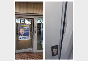 Tentativo di forzare la porta della sede, la denuncia della Lega: "Ennesimo atto vandalico contro di noi" / FOTO