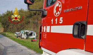 Grave incidente: estratta dalle lamiere e portata a Careggi in elicottero