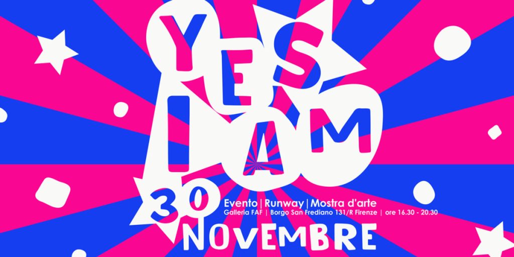 "Yes i am", evento che promuove l'arte contemporanea e le collaborazioni tra generi e persone.