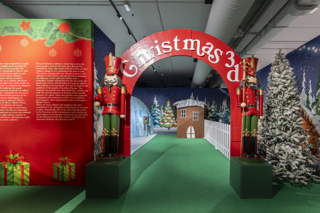 Natale 2024: allestimento in 3D al Barberino Outlet
