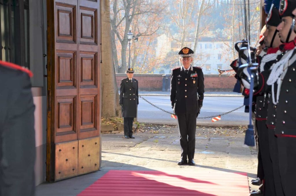 Forze dell'ordine, il comandante Iacobelli in visita in città
