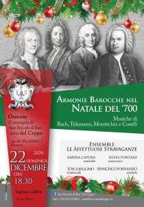 Concerto "Armonie barocche nel Natale del '700"