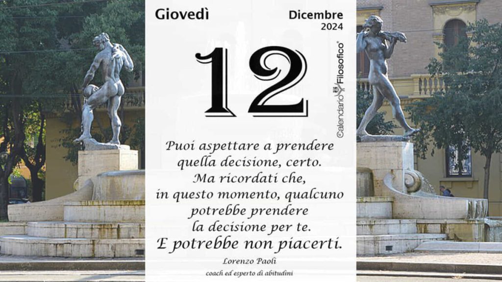 Almanacco | Giovedì 12 dicembre: accadde oggi, compleanni, santo e proverbio del giorno