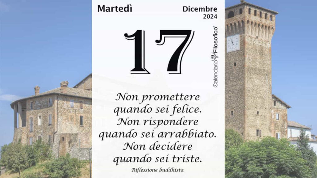 Almanacco | Martedì 17 dicembre: accadde oggi, compleanni, santo e proverbio del giorno