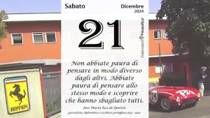 Almanacco | Sabato 21 dicembre: accadde oggi, compleanni, santo e proverbio del giorno