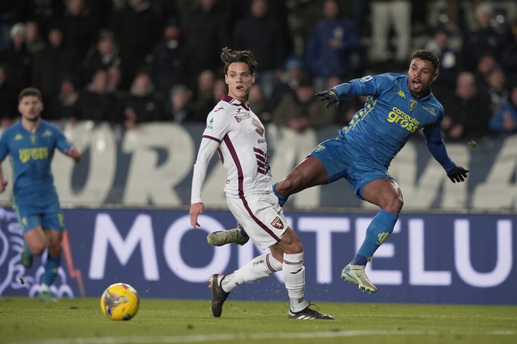 Empoli-Torino 0-1, gol e highlights: un eurogol di Adams piega gli azzurri