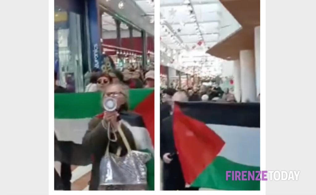 Blitz dentro la Coop: "Basta prodotti israeliani, soci e clienti non vogliono essere complici del genocidio" / FOTO - VIDEO