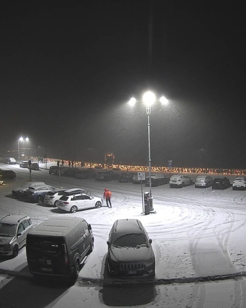 In Toscana è arrivata la neve