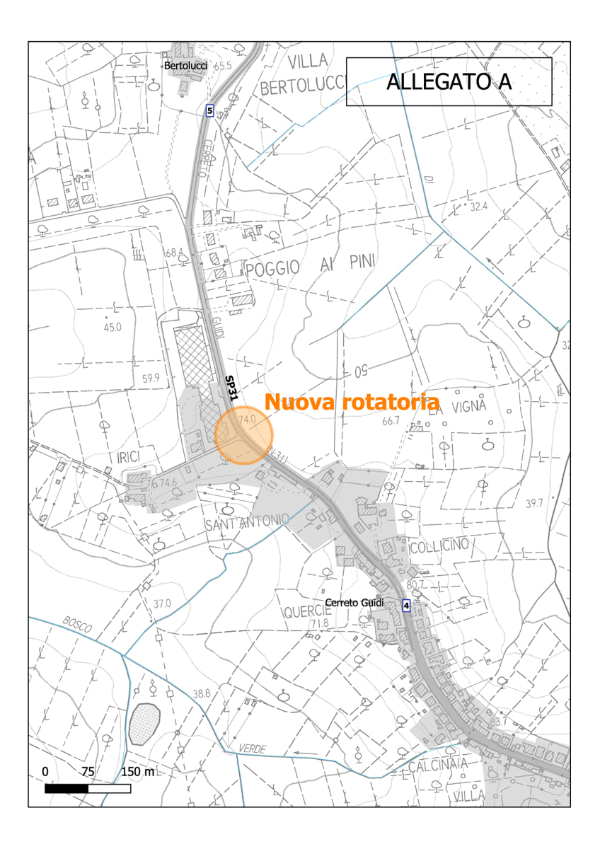 Cerreto Guidi, in arrivo una nuova rotatoria