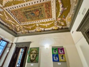 “Pointillism Pop oltre l’intelligenza artificiale” inaugurata a Palazzo Bastogi