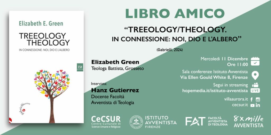 Presentazione del libro "Treeology/theology. In connessione: noi, Dio e l'albero"