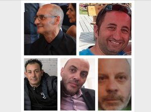 Carmelo, Vincenzo, Davide, Franco, Gerardo: chi erano le cinque vittime