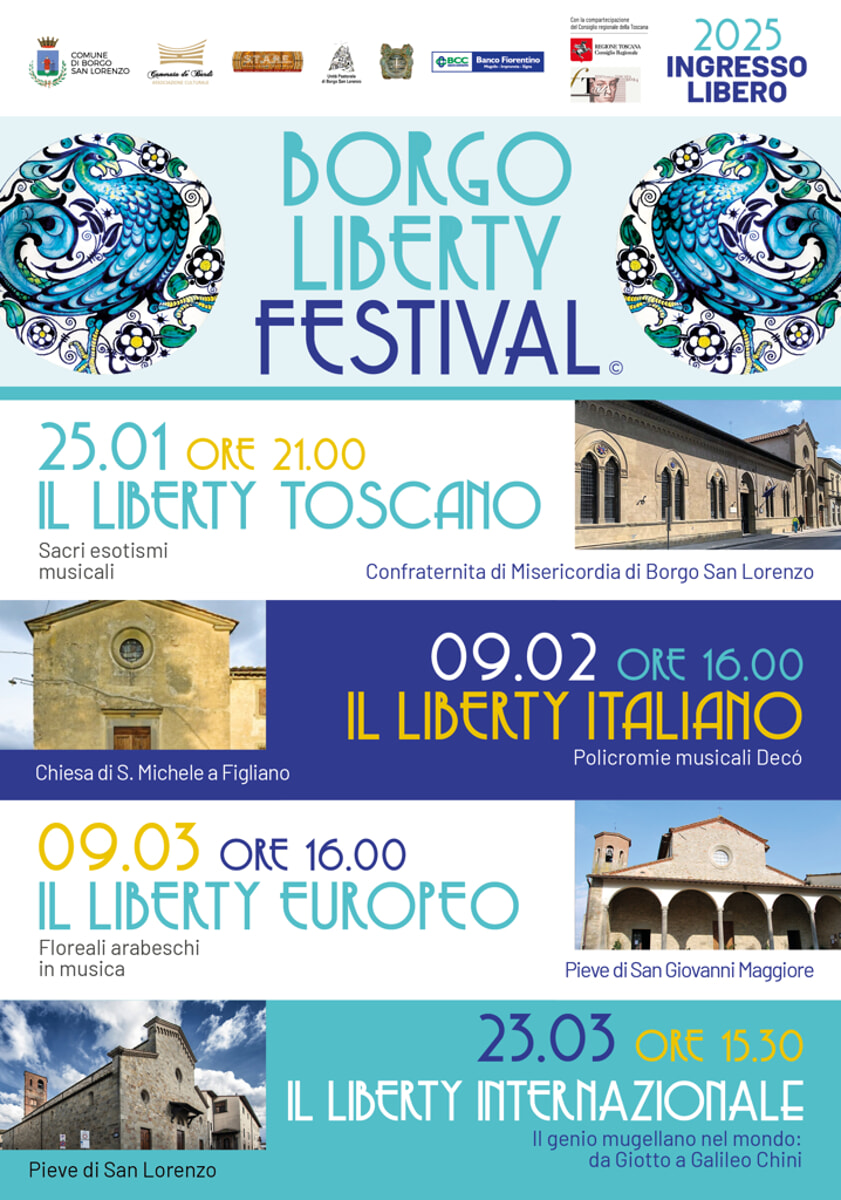 Borgo Liberty Festival 2025 con la Camerata de' Bardi
