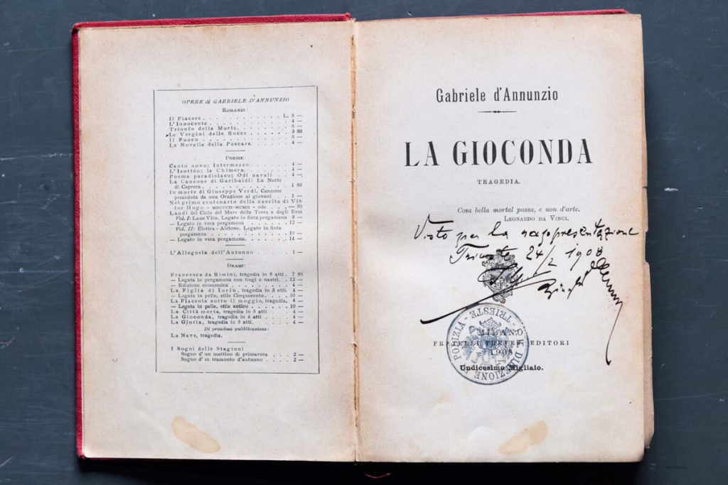 Una mostra dedicata a Eleonora Duse: alla Pergola esposti, per la prima volta, oggetti di proprietà della famiglia Gemmi