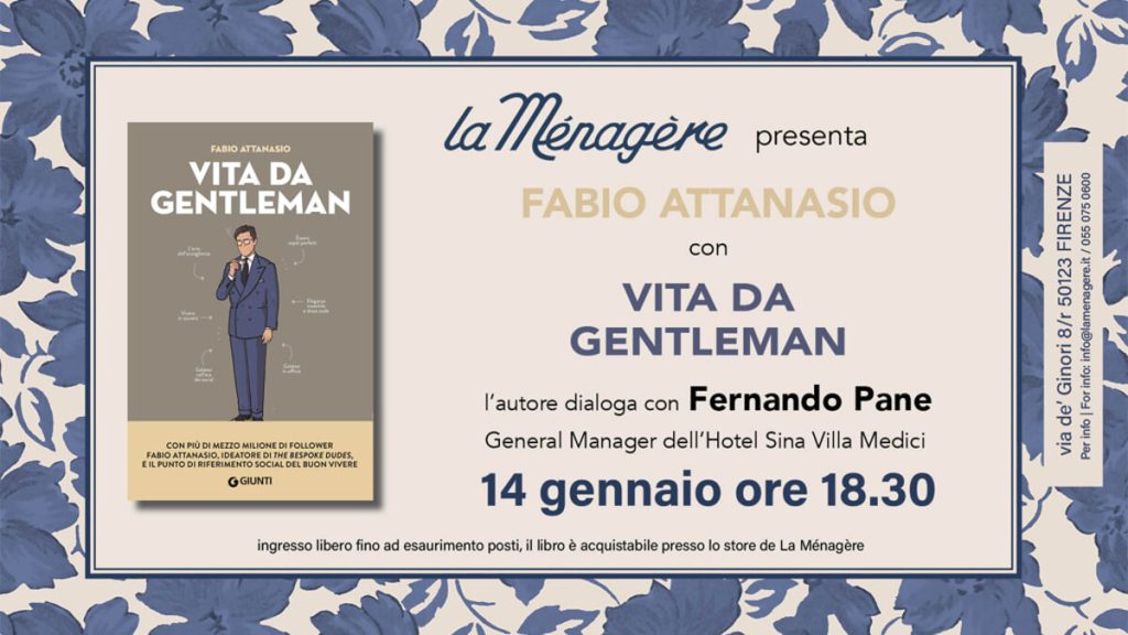 Fabio Attanasio presenta "Vita da gentleman"
