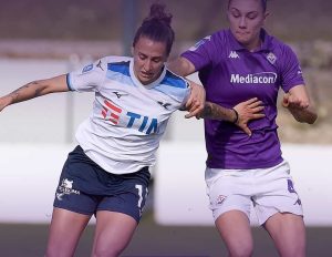 La Fiorentina Femminile non vince più: viola battute anche dalla Lazio