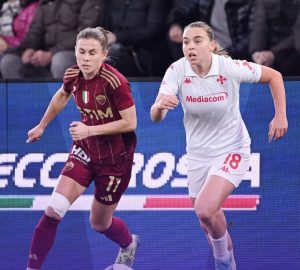 Epifania amara per la Fiorentina: la Roma vince 3-1 e si aggiudica la Supercoppa Femminile