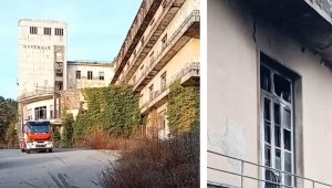 Scoppia un incendio all’interno dell’ex Banti: “Abbiamo sentito delle persone scappare” 