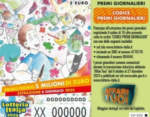 Lotteria Italia 2024, vinti 200mila euro nel Fiorentino: ecco dove