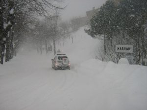 Vento e neve: scatta l'allerta lunedì 13 gennaio