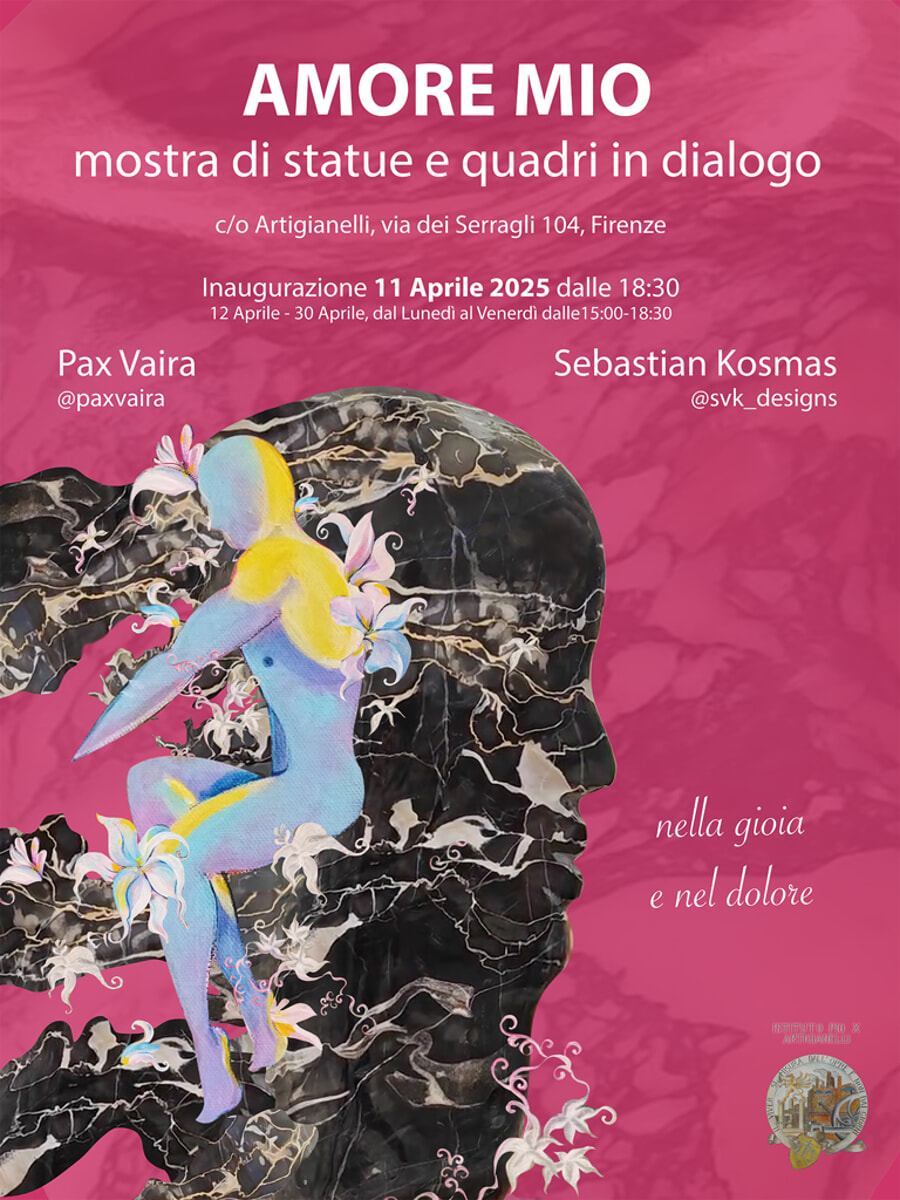 Mostra di statue e quadri in dialogo presso gli Artigianelli in Via dei Serragli