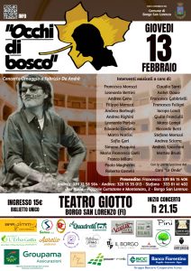 "Occhi di bosco" al Teatro Giotto di Borgo San Lorenzo