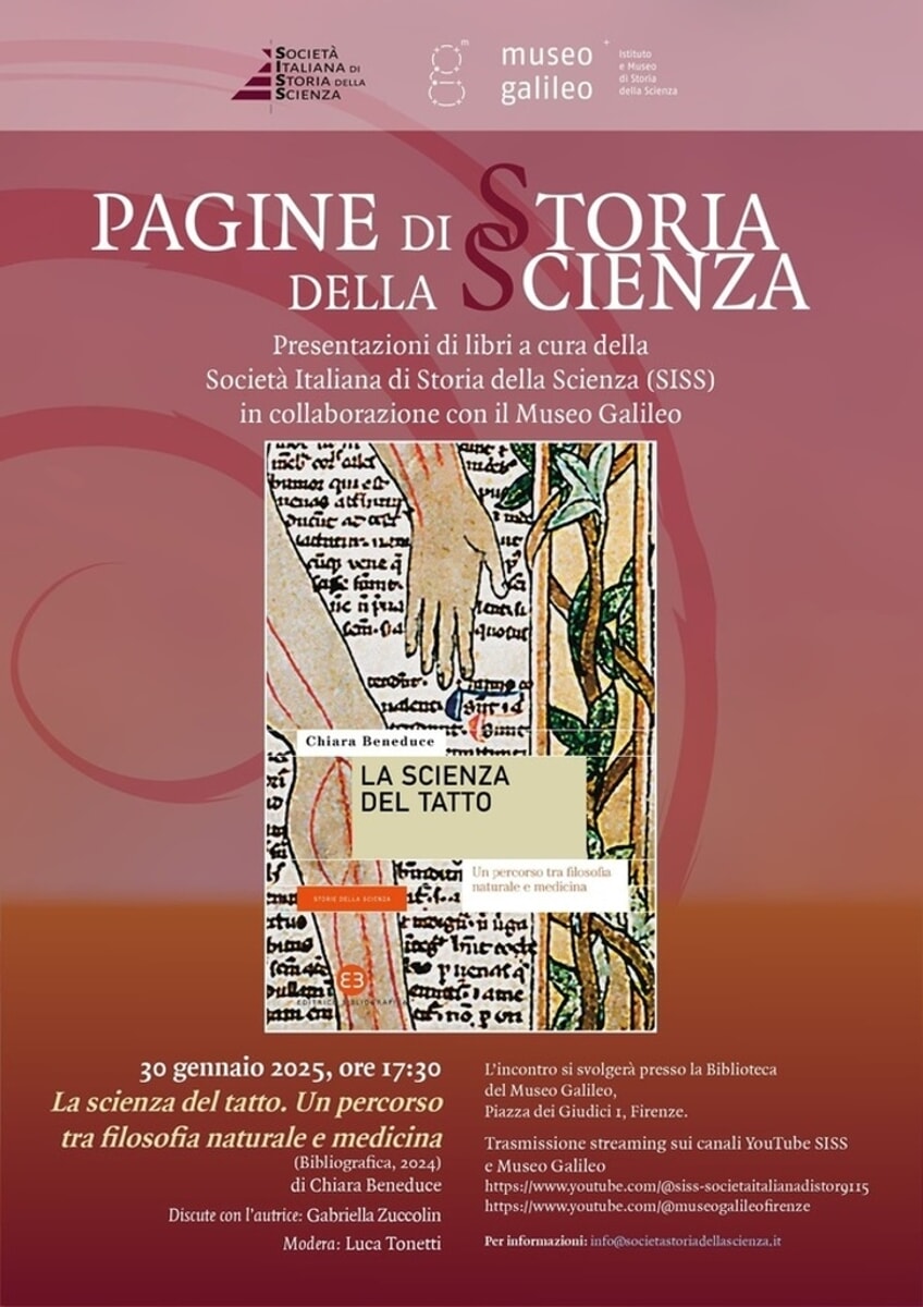 Presentazione del libro "La scienza del tatto" di Chiara Beneduce