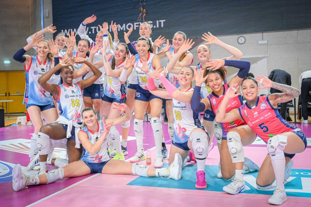 Volley A1 femminile, la Savino Del Bene soffre più del dovuto ma fa bottino pieno anche a Talmassons