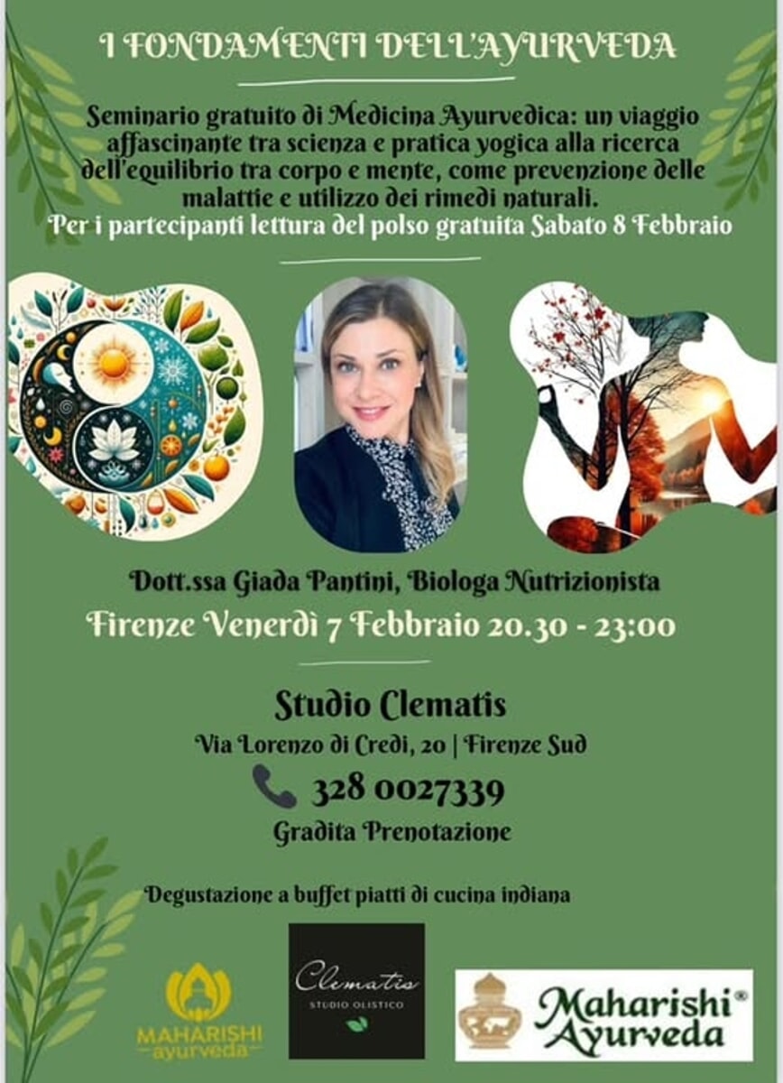 Seminario gratuito di medicina ayurvedica