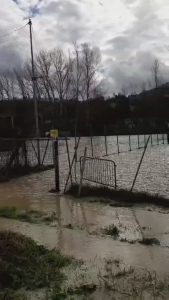 Borgo: ancora una volta il fiume ricopre il campo di Sagginale