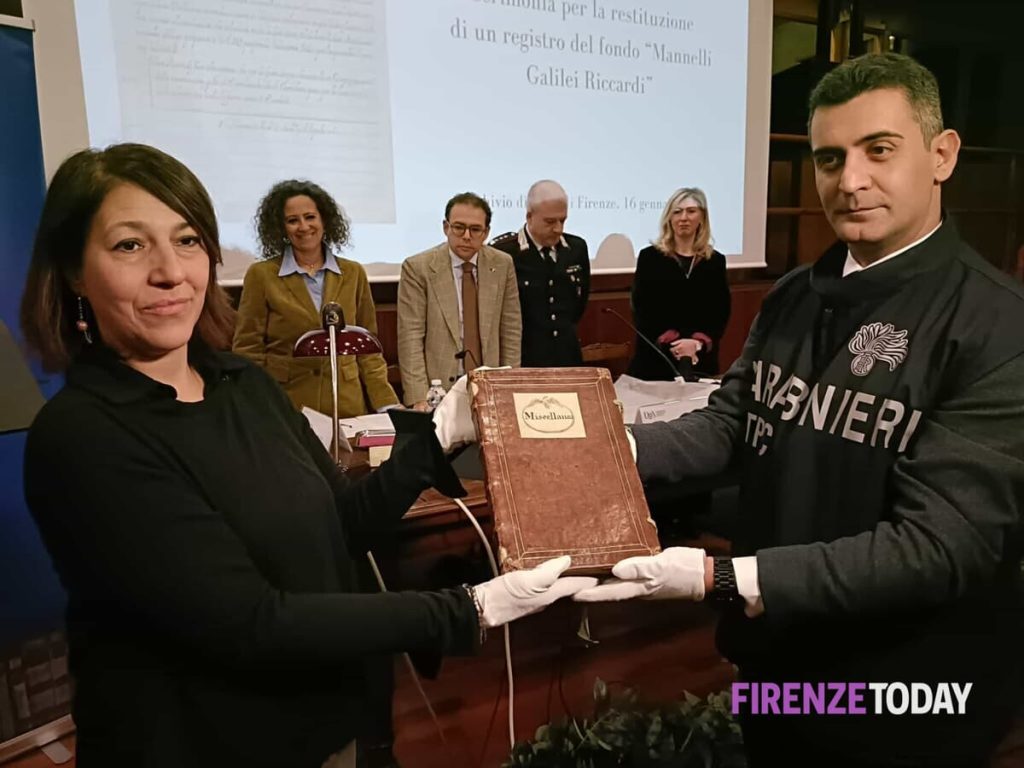 Ritrovato antico registro scomparso legato al Vasariano