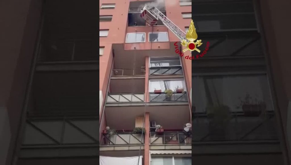 Incendio in appartamento a San Bartolo a Cintoia VIDEO