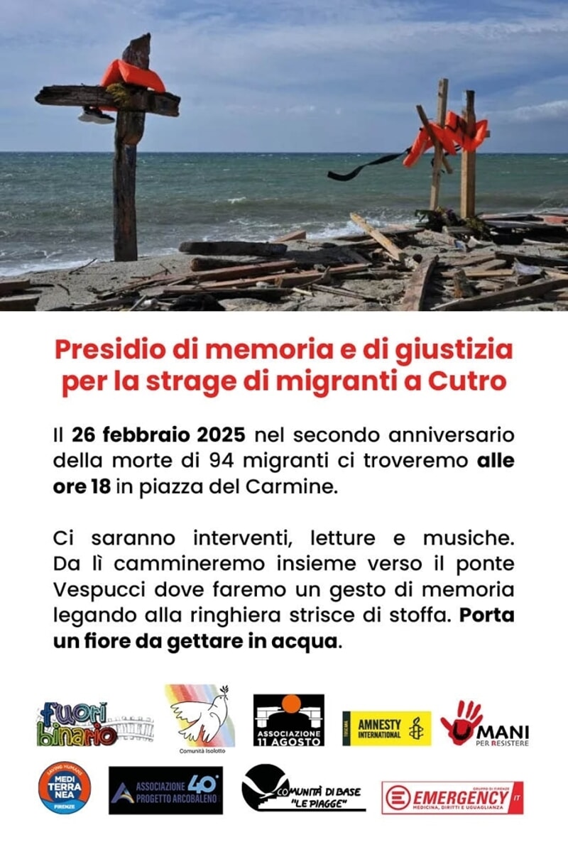 Commemorazione strage di Cutro