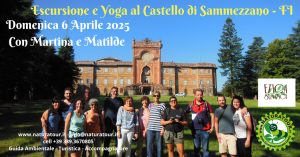 Escursione e yoga nel parco di Sammezzano
