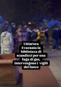 Scandicci: fumo in locale tecnico, evacuata biblioteca