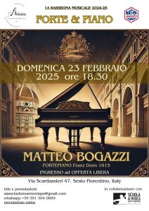 "Forte & piano": Matteo Bogazzi in concerto