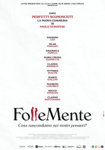 Al the Space Cinema Vittoria Puccini e Paolo Genovese saluteranno il pubblico in sala prima della proiezione di “Follemente”